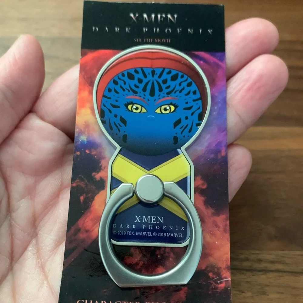 X-men Mystique NWT phone grip stand
